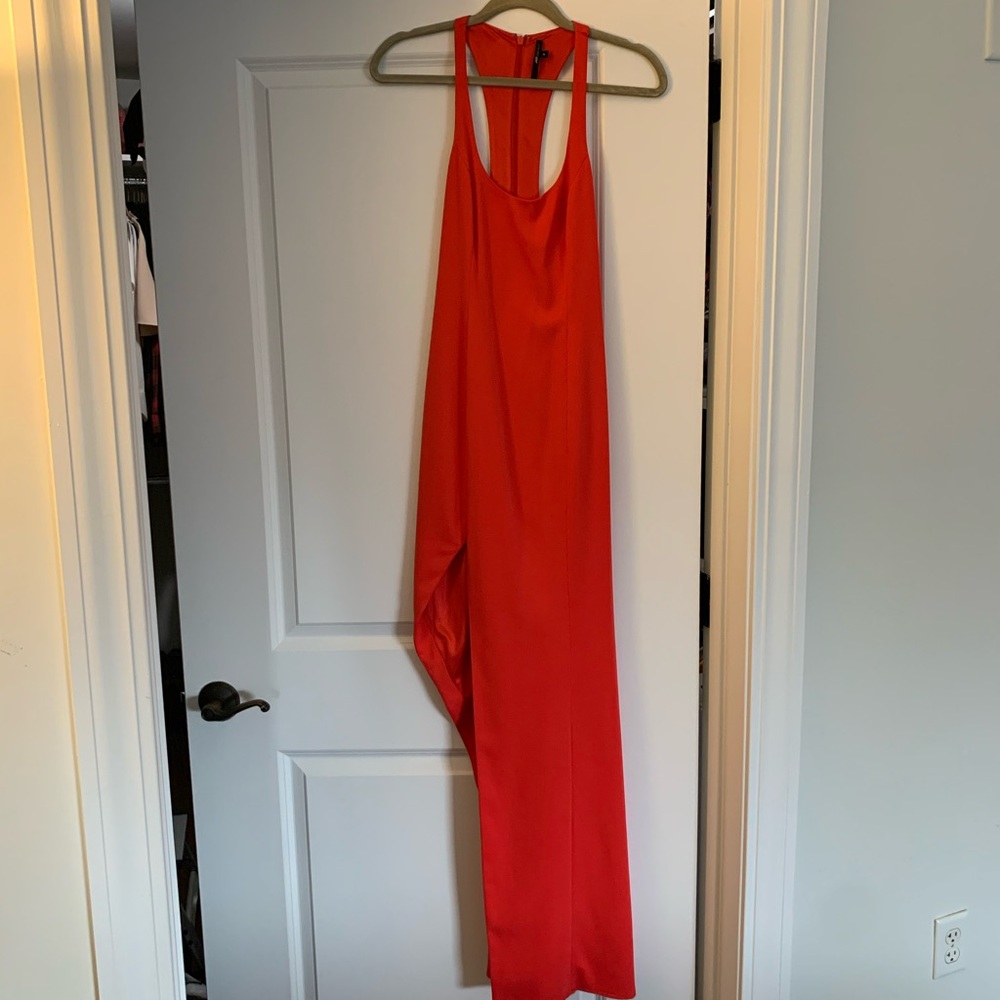 Jay Godfrey Long Red Formal Dress